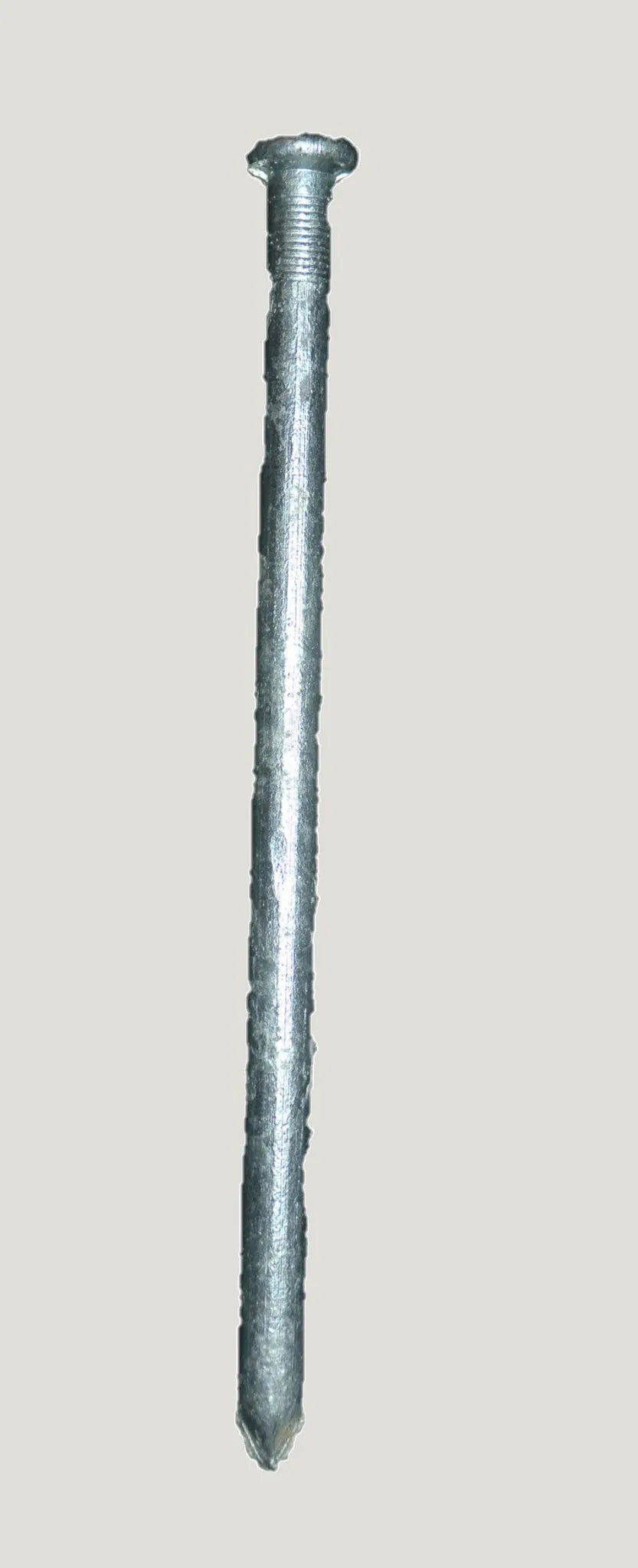 Robust 3/8 inch nail stake ideal for use in rocky or hard packedsoil