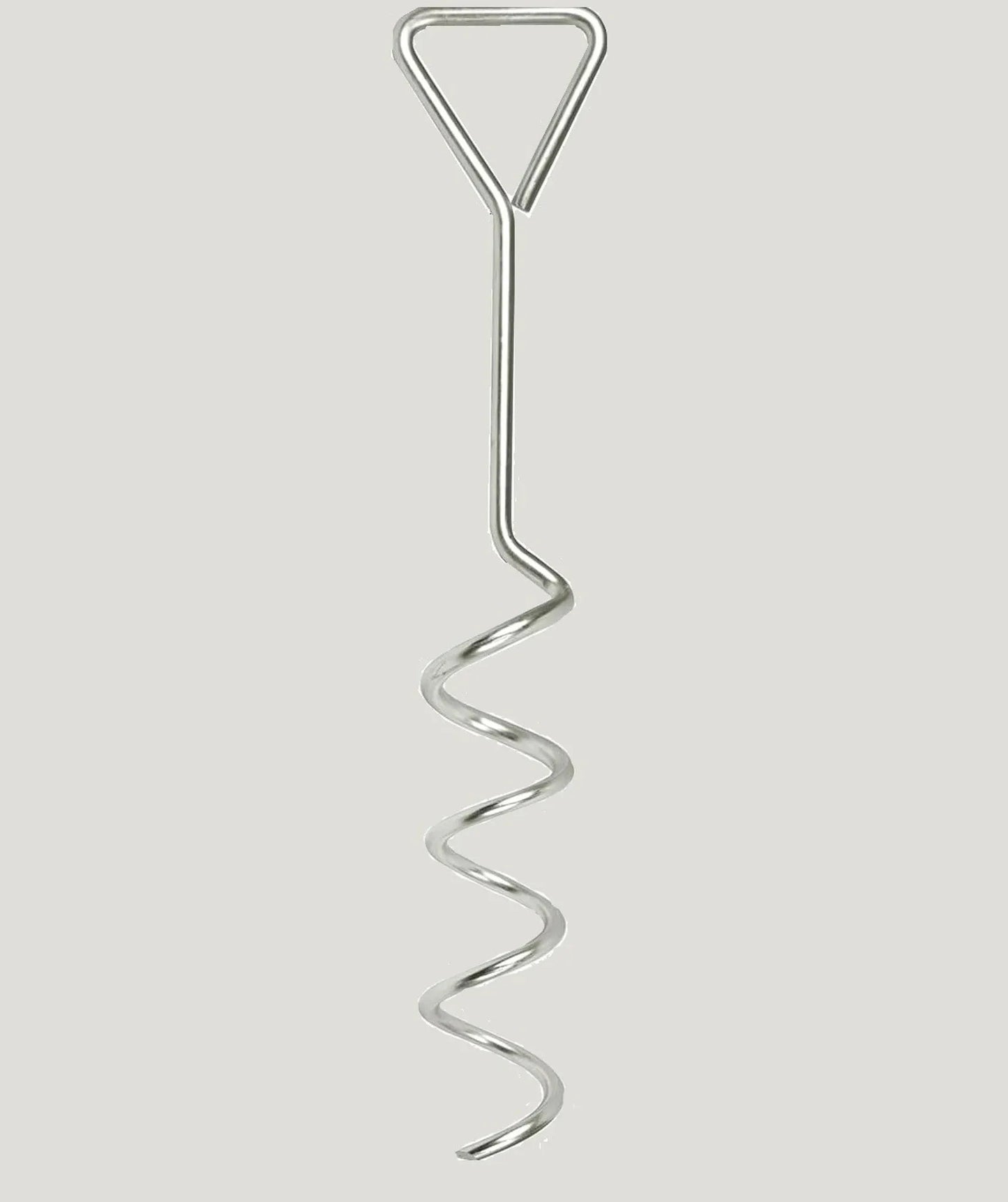 Specialized spiral stake ideal for use in sand