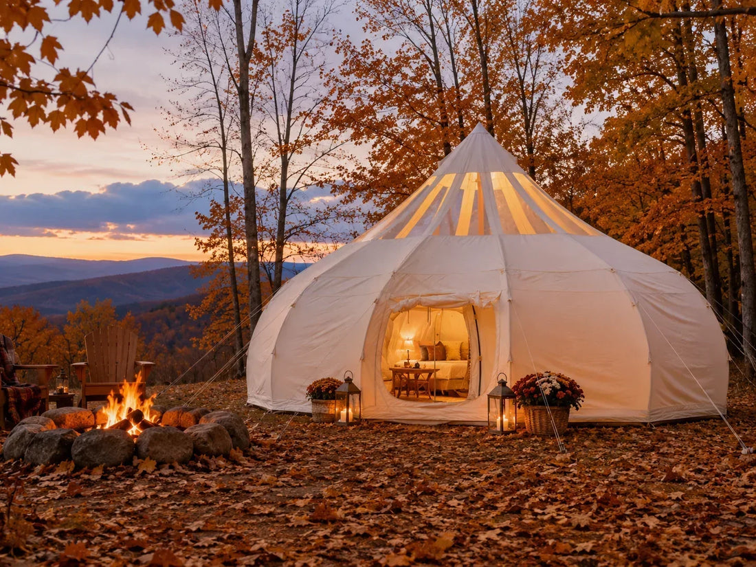 Why Fall Is the Best Season to Go Glamping