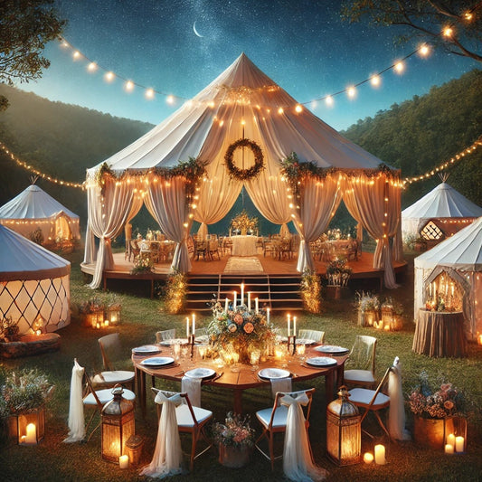 Glamping Weddings: A Unique Blend of Luxury, Nature, and Romance