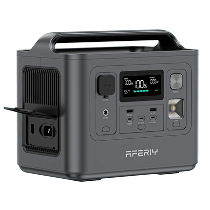 Aferiy portable power station on a white background
