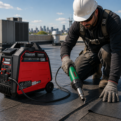 Tomahawk 4500W EFI Inverter Generator, Remote Start | TG4500iEFI