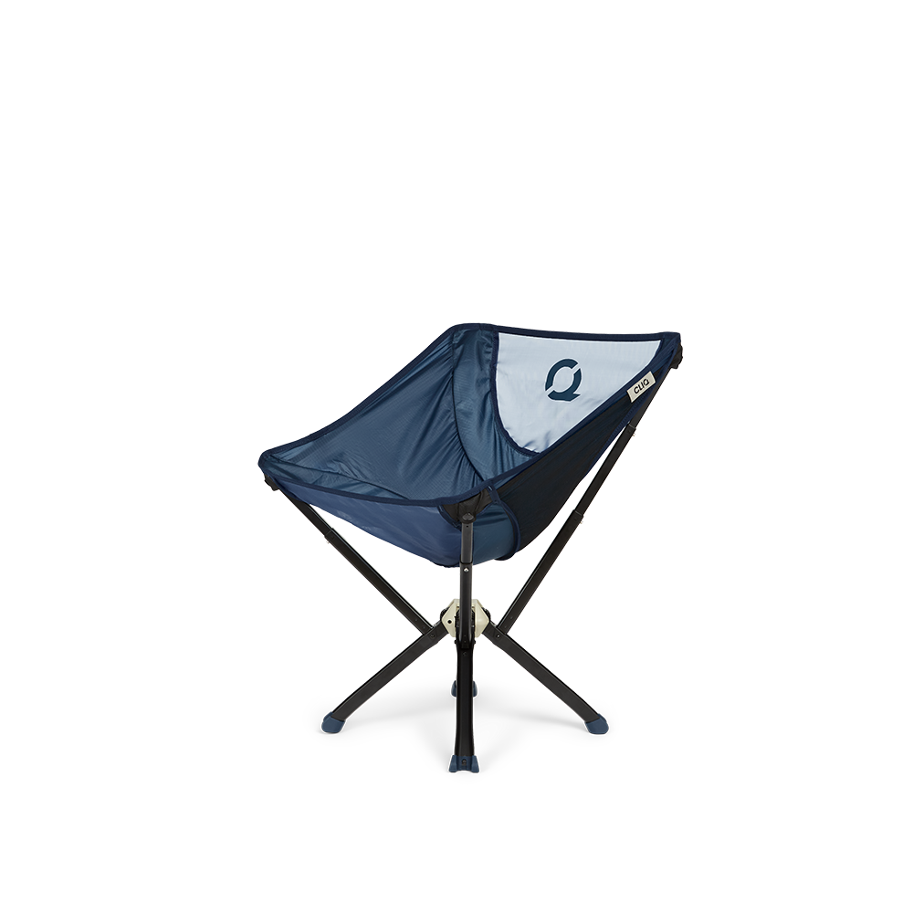CLIQ ClassiQ portable camping chair in Moroccan Blue