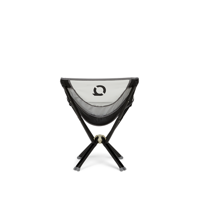 CLIQ ClassiQ camping chair in Ultimate Gray, back view