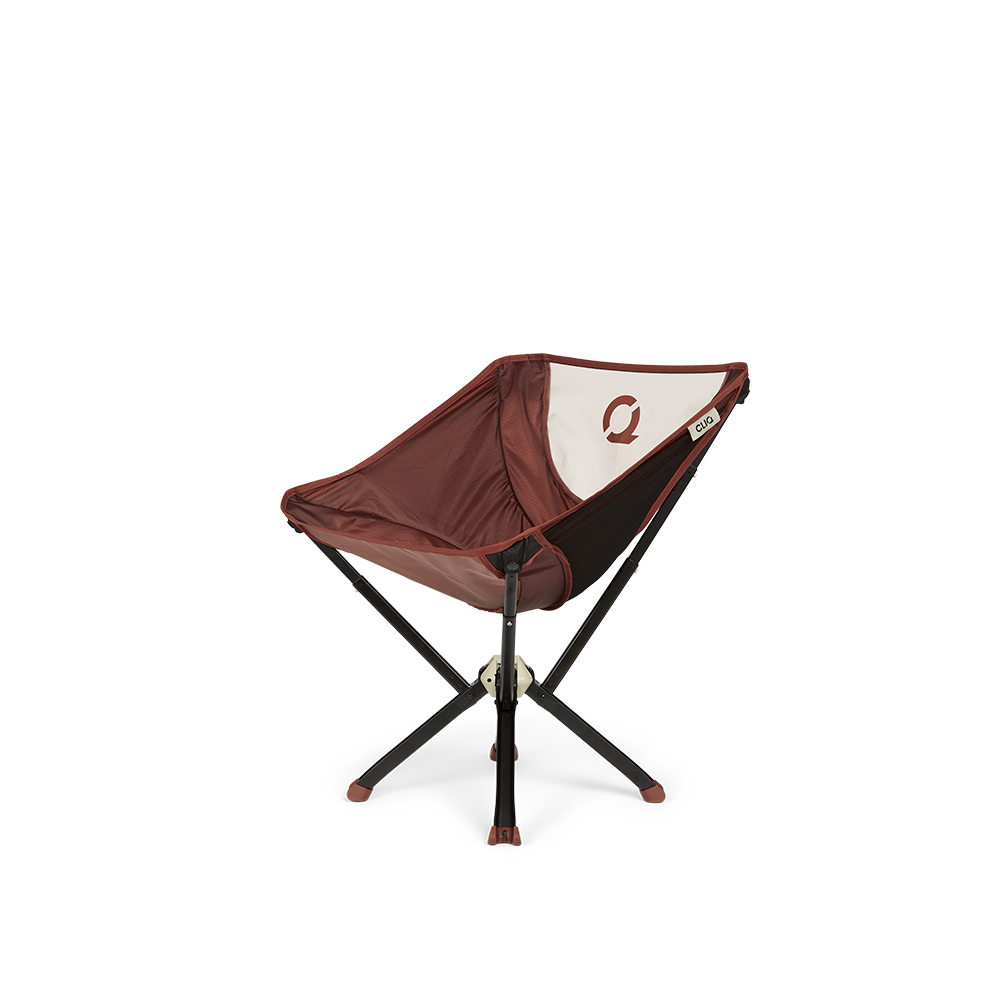 CLIQ ClassiQ portable camping chair in Fired Brick