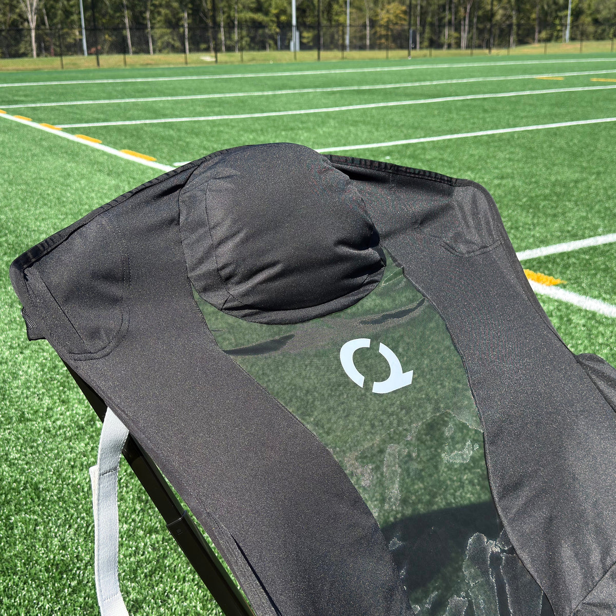 CLIQ EpiQ lounge chair in a field, side view