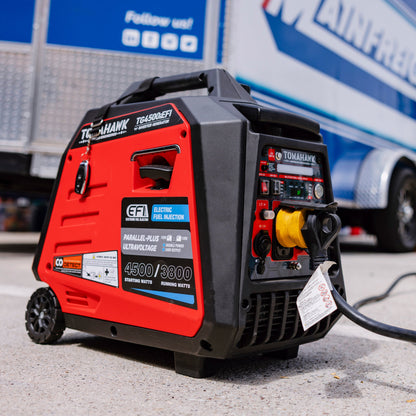 Tomahawk 4500W EFI Inverter Generator, Remote Start | TG4500iEFI