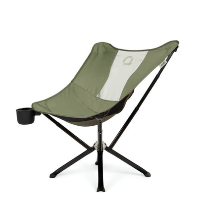 Green CLIQ MystiQ lounge chair outdoors