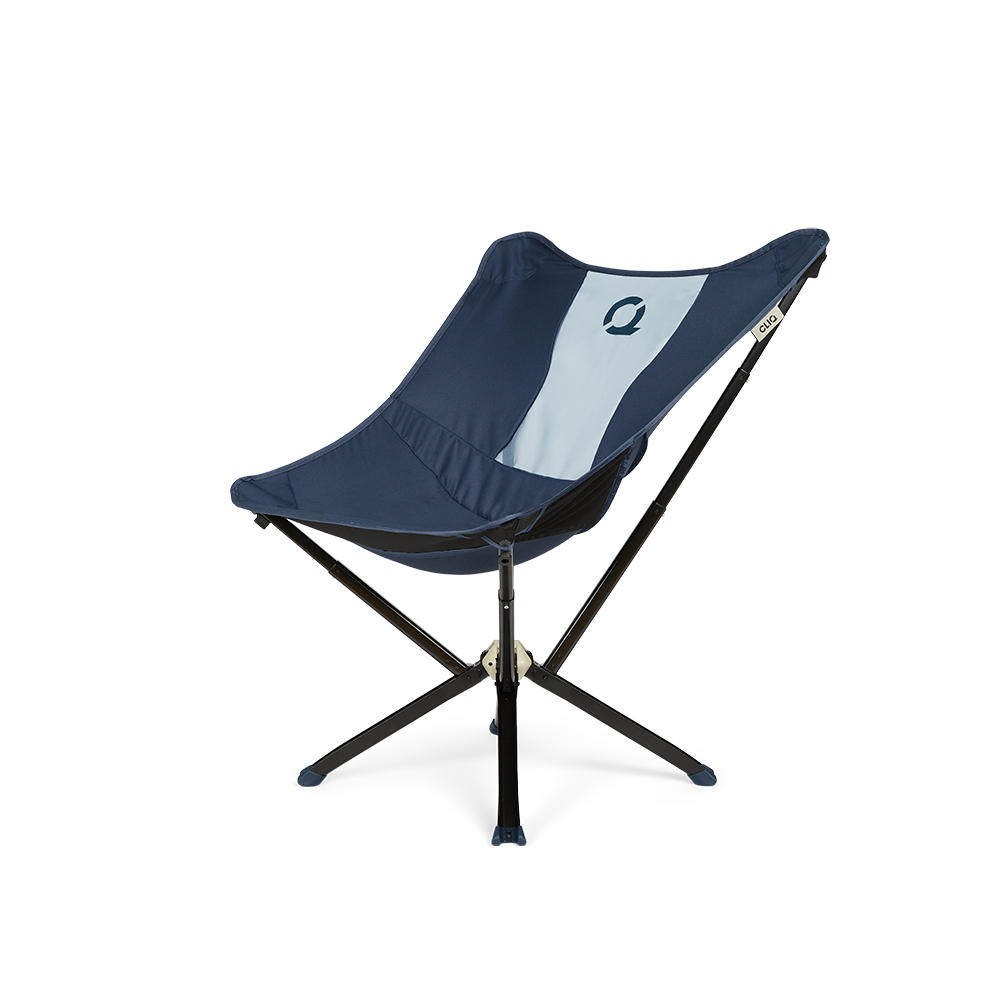 CLIQ MystiQ portable lounge chair in Gibraltar Blue