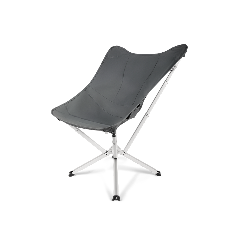 CLIQ Riviera portable lounge chair in Slate