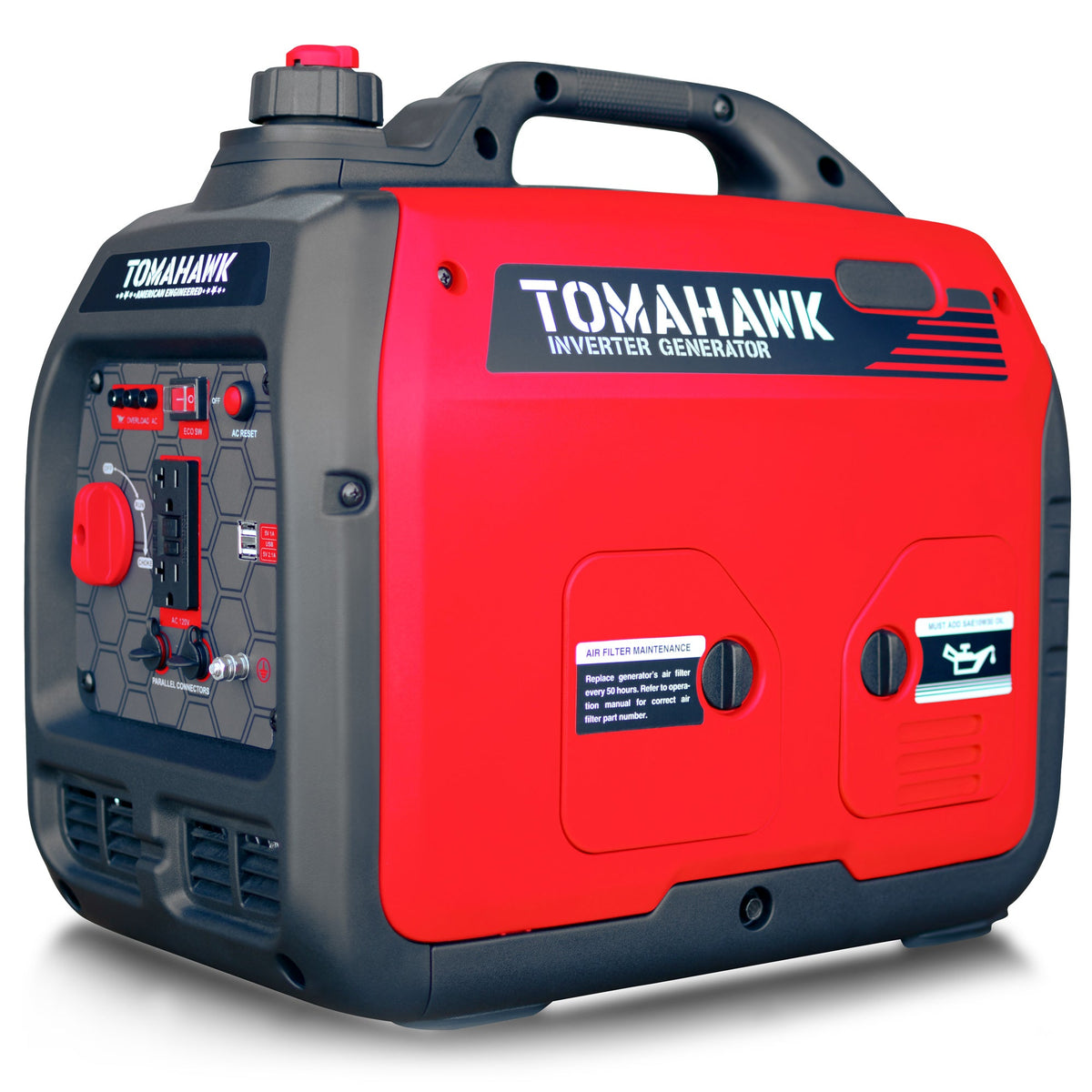 Tomahawk 2000W Super Quiet Inverter Generator for Glamping | TG2000i