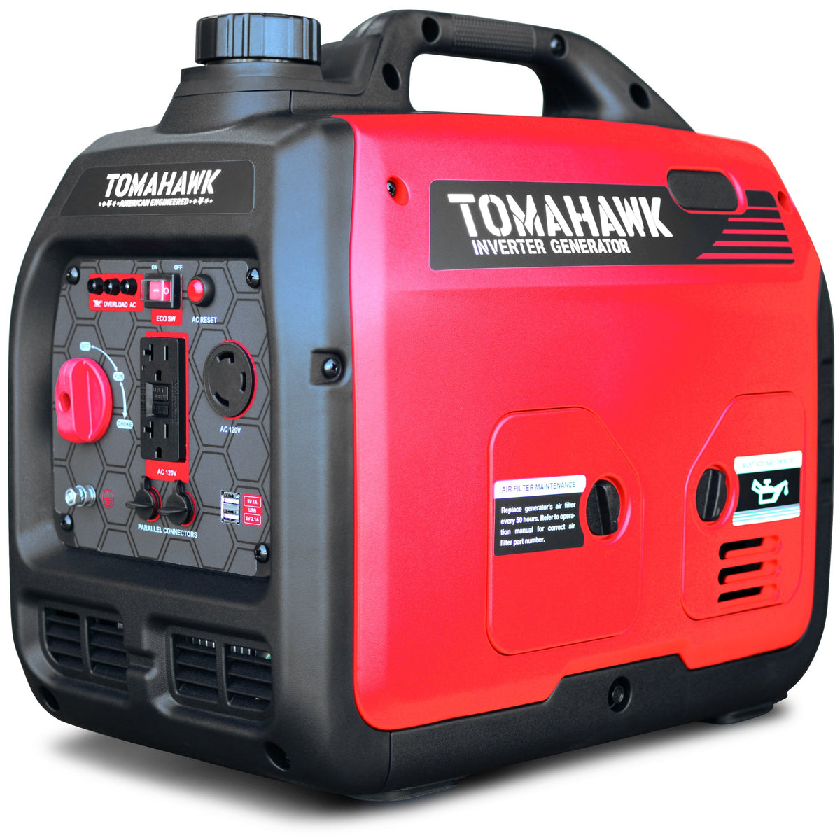 Tomahawk 3000W Super Quiet Inverter Generator for Glamping | TG3000i