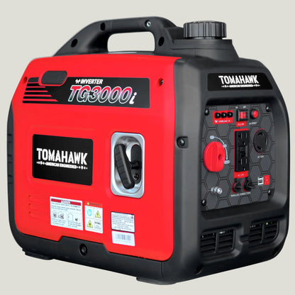 Tomahawk 3000W Super Quiet Inverter Generator for Glamping | TG3000i