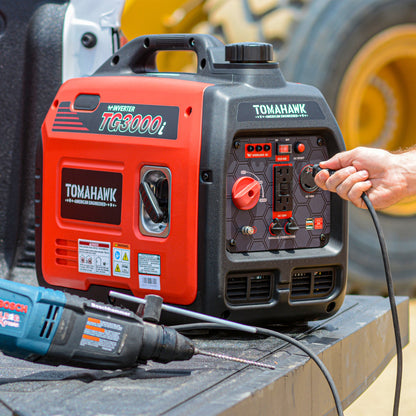 Tomahawk 3000W Super Quiet Inverter Generator for Glamping | TG3000i