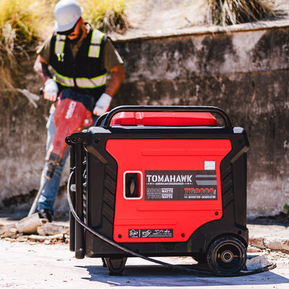 Tomahawk 10,500W Electric Start Inverter Generator | TG9000i