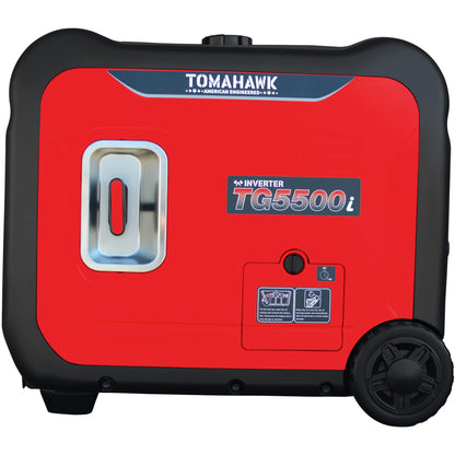 Tomahawk 5500W Super Quiet Inverter Generator for Glamping | TG5500i