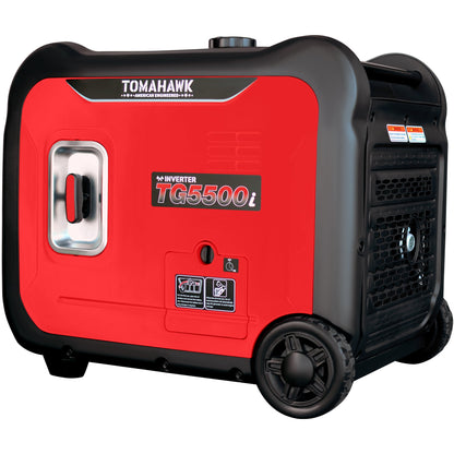 Tomahawk 5500W Super Quiet Inverter Generator for Glamping | TG5500i