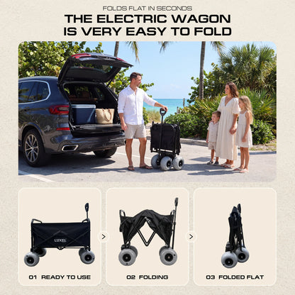 LUXEL electric wagon folding steps