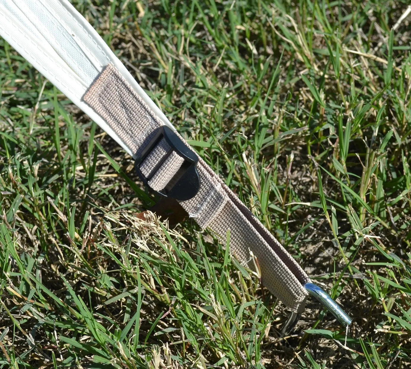 A close-up view of the Astral Cover, highlighting its waterproof and UV-resistant fabric, tailored perfectly to safeguard the Astral Tent in various outdoor conditions